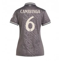 Real Madrid Eduardo Camavinga #6 Fotballklær Tredjedrakt Dame 2024-25 Kortermet